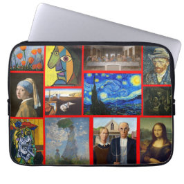 Kunst Meisterwerke, Rot Laptopschutzhülle