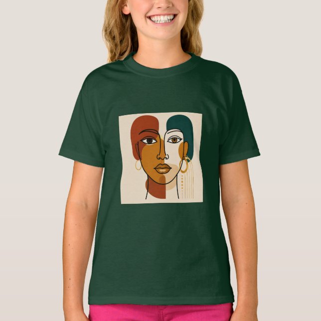 Kunst-Mugs T-Shirt (Vorderseite)