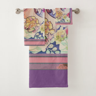 Kunst Nouveau Bad-Tuch-Set Badhandtuch Set
