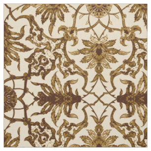 Kunst Nouveau chinesisches Muster - Brown und Stoff