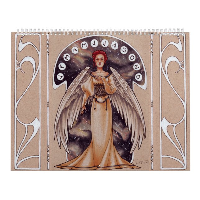 Kunst Nouveau Damen 2017 Kalender (Titelbild)