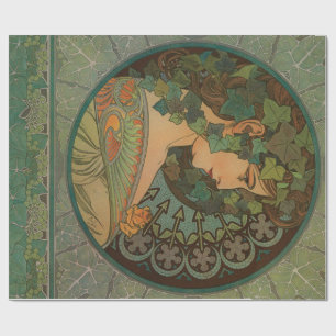 Kunst Nouveau Decoupage Plakat Geschenkpapier