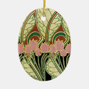 Kunst Nouveau Entwurf #1 Keramikornament