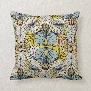 Kunst Nouveau Entwurf #4 @ VictoriaShaylee Kissen