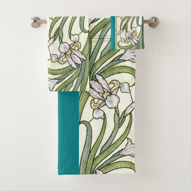 Kunst Nouveau Grenzen des Badhandtuch Set (Insitu)