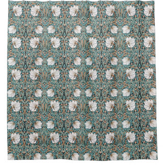 Kunst Nouveau Morris Pimpernel-Blumenduschvorhang Duschvorhang
