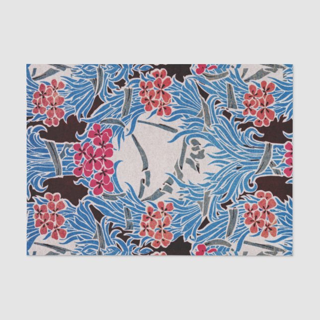 Kunst Nouveau Muster #6 Seidenpapier (Vorderseite)