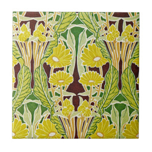 Kunst Nouveau Muster #7 bei Emporio Moffa Fliese