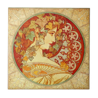 Kunst Nouveau Plakat-Entwurfs-Keramik-Fliese Fliese