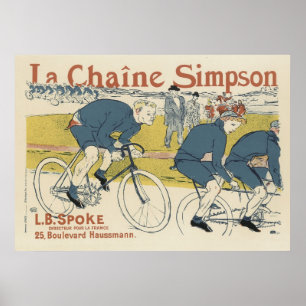 Kunst Nouveau Plakate - Fahrräder