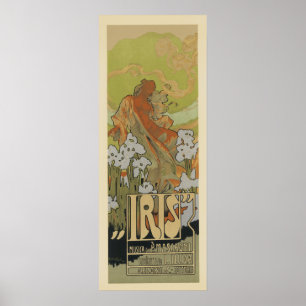 Kunst Nouveau Plakate - Iris