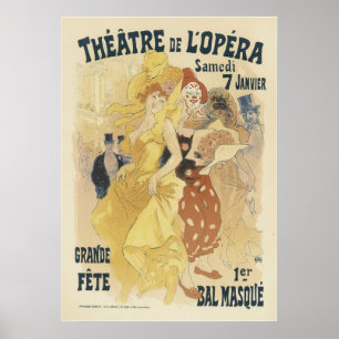Kunst Nouveau Plakate - Theatre de L'Opera