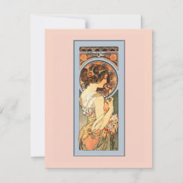 Kunst Nouveau schöne Braut-Duschen-Einladung Einladung