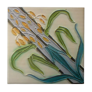 Kunst Nouveau Vintage Fliese