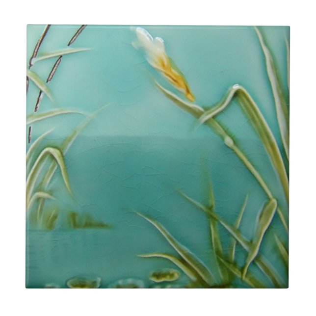 Kunst Nouveau Vintage Fliese (Vorderseite)