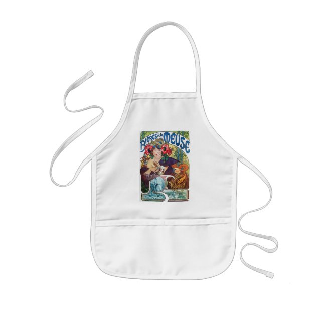 Kunst nouveau Vintage Schürze (Vorne)