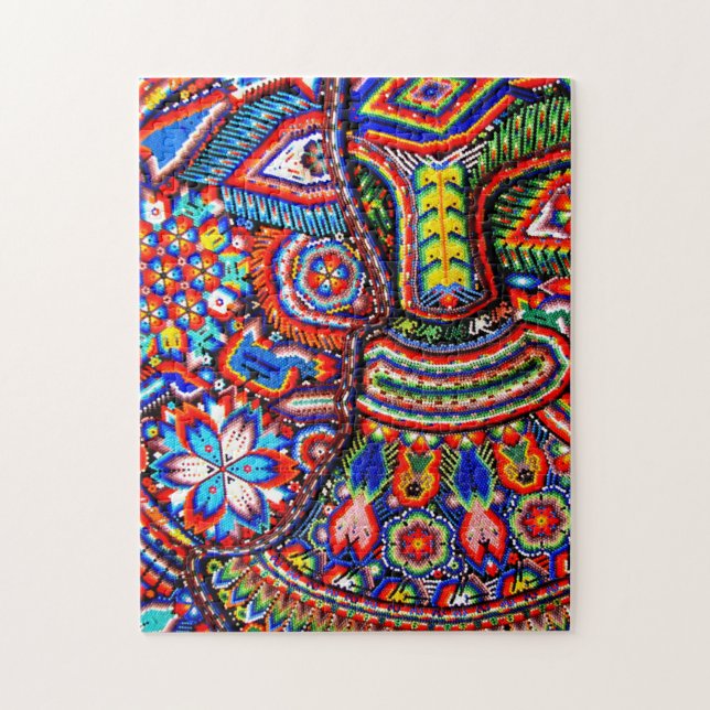 Kunst Oaxacas Mexiko mexikanische Stammes- Boho (Vertikal)