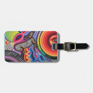 Kunst Oaxacas Mexiko mexikanische Stammes- Boho Gepäckanhänger