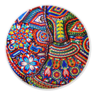 Kunst Oaxacas Mexiko mexikanische Stammes- Boho Keramikknauf