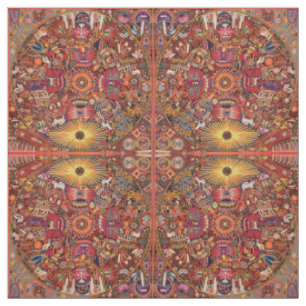 Kunst Oaxacas Mexiko mexikanische Stammes- Boho Stoff
