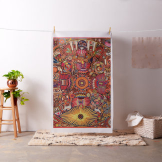 Kunst Oaxacas Mexiko mexikanische Stammes- Boho Stoff
