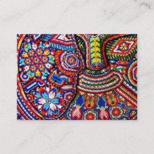Kunst Oaxacas Mexiko mexikanische Stammes- Boho Visitenkarte