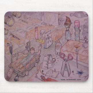 Kunst-Operation Mousepad