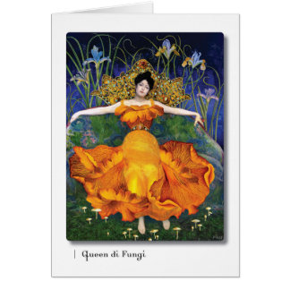Kunst Queen di Fungi Tarot