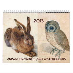 KUNST-SAMMLUNG/Tierzeichnungen 2017 Kalender