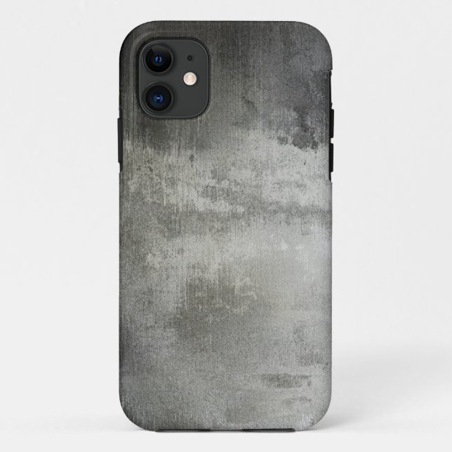 Kunst Schwarzweiss-strukturiertes abstrakten Case-Mate iPhone Hülle (Rückseite)