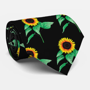 Kunst-Sonnenblumen - Wähle / füge deine Lieblingsf Krawatte