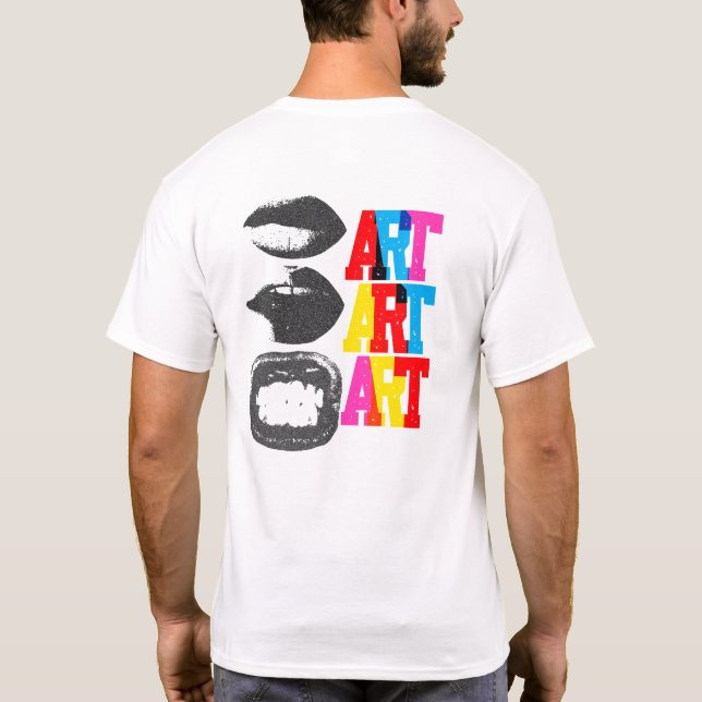 Kunst T-Shirt (Rückseite)