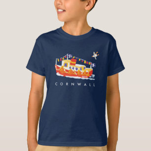 Kunst-T-Shirt: Kornisches T-Shirt. Fähre T-Shirt