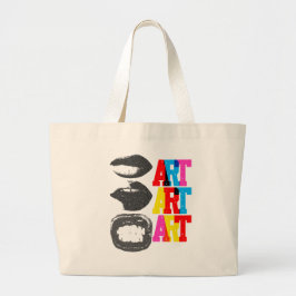 Kunst-Tasche Jumbo Stoffbeutel