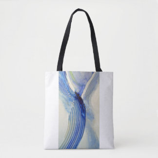 Kunst-Taschen-Tasche "steigendes Indigo-" Toms Tasche