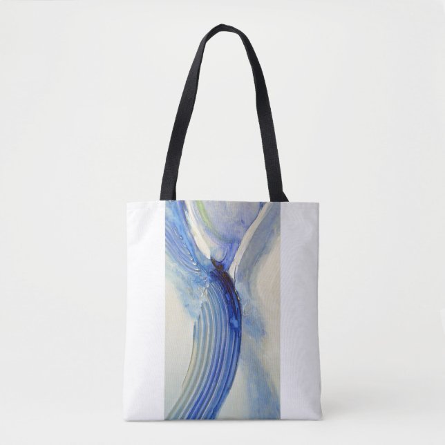 Kunst-Taschen-Tasche "steigendes Indigo-" Toms Tasche (Vorderseite)