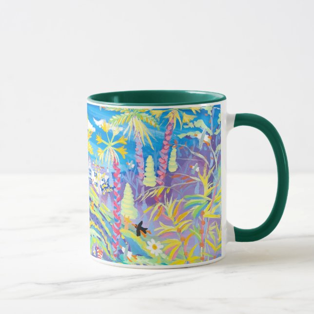 Kunst-Tasse: Glendurgan Garten Cornwall Tasse (Rechts)