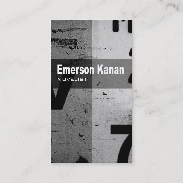 Kunst-Technologie-Visitenkarte Visitenkarte (Vorderseite)