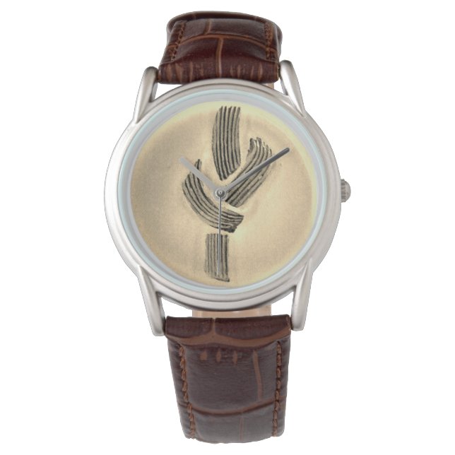 Kunst und Design beobachten Armbanduhr (Vorderseite)