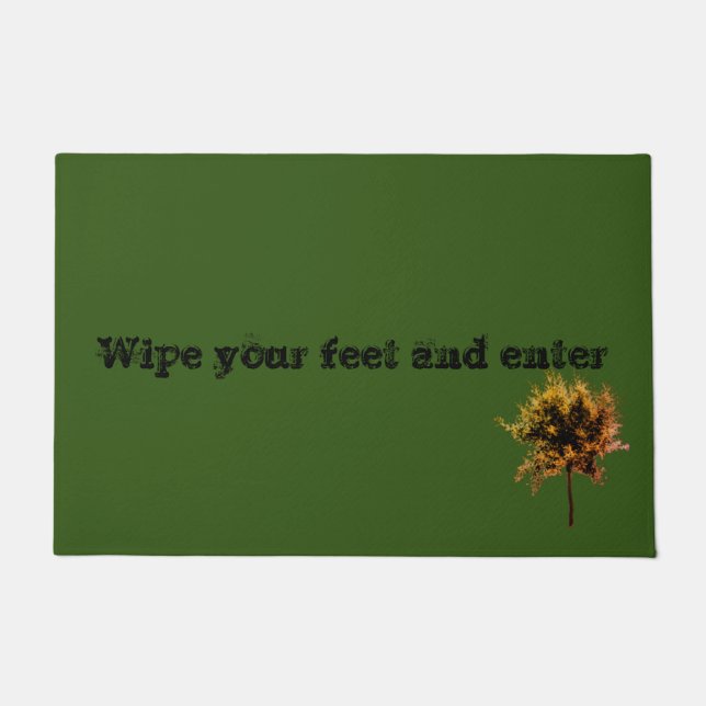 KUNST UND DESIGN FUßMATTE (Vorderseite)