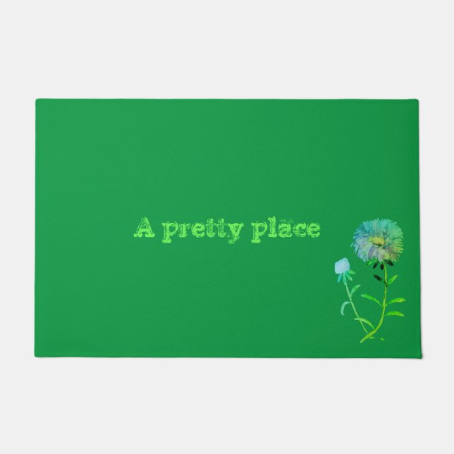 KUNST UND DESIGN FUßMATTE (Vorderseite)