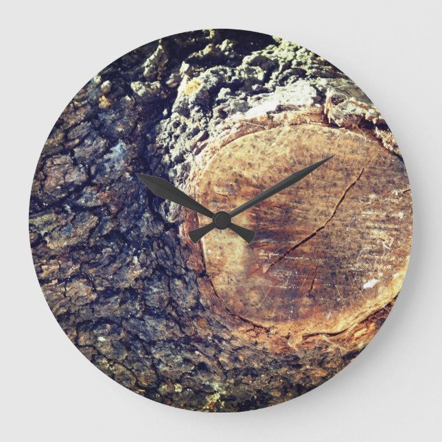 KUNST UND DESIGN KLICKEN GROßE WANDUHR (Vorderseite)