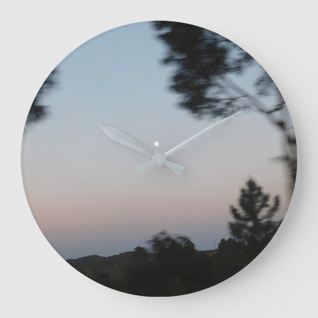 KUNST UND DESIGN KLICKEN GROßE WANDUHR (Vorderseite)