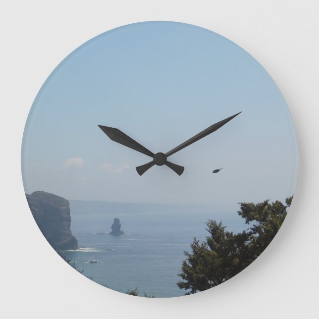 KUNST UND DESIGN KLICKEN GROßE WANDUHR (Vorderseite)