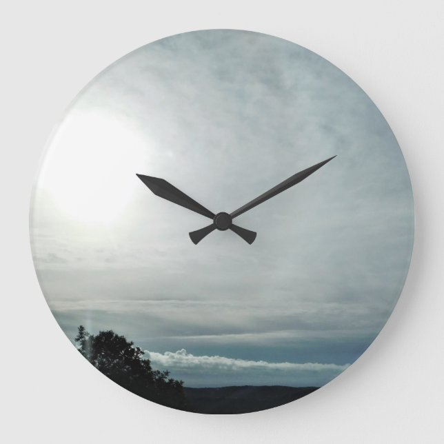 KUNST UND DESIGN KLICKEN GROßE WANDUHR (Vorderseite)