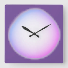 KUNST UND DESIGN KLICKEN QUADRATISCHE WANDUHR