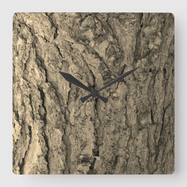 KUNST UND DESIGN KLICKEN QUADRATISCHE WANDUHR (Vorderseite)
