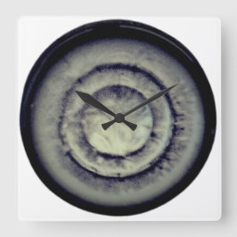 KUNST UND DESIGN KLICKEN QUADRATISCHE WANDUHR
