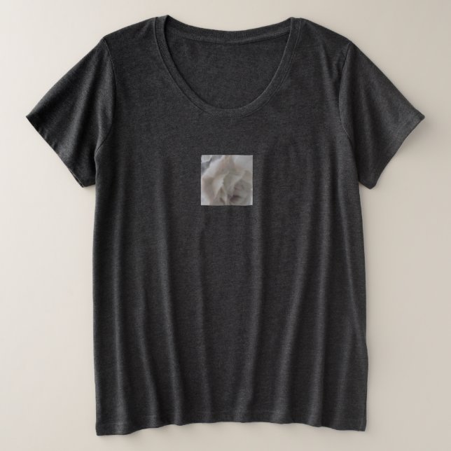KUNST UND DESIGN LADIES PLUS GRÖSSE T SHIRT (Design vorne)