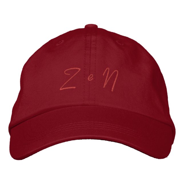 KUNST UND DESIGN STIL EMBRODIERT GAP BESTICKTE BASEBALLKAPPE (Vorderseite)